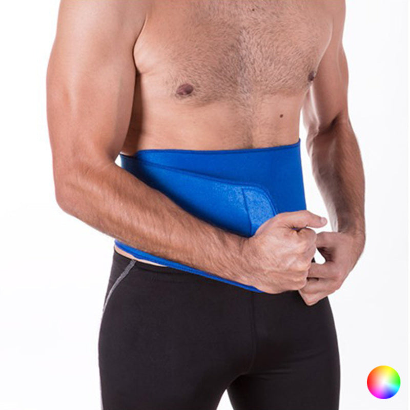 Elastic Lumbar Support Belt blue