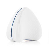 Ergonomic Pillow for Knees and Legs white
