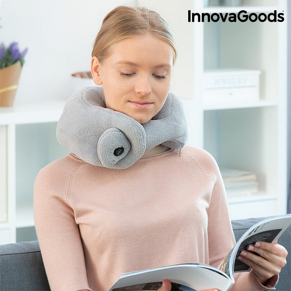 Vibrating Massaging Neck Pillow - Bad Back Remedy